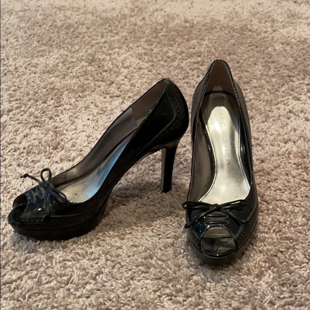 Black high heels